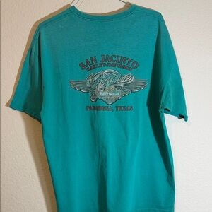 Harley-Davidson Turquoise Short Sleeve Tee